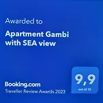 Gambi With Sea View Apartman Zadar